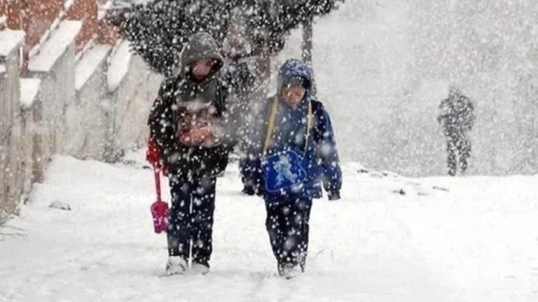 Yoğun Kar Yağışı Hayatı Durdurdu: Birçok İl ve İlçede Okullar Tatil Edildi