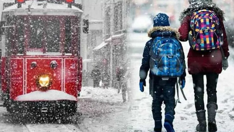 İstanbul'da Kar Engeli Eğitime Devam Ediyor: Tatil Bir Gün Daha Uzatıldı